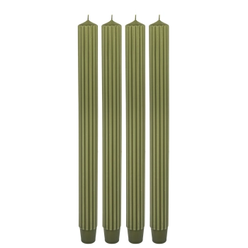 Pl Świeca Luna Ołówek 25/300 Khaki Kpl. 4 Szt.